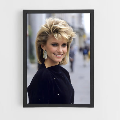 ap-olivia newton-john-12 cadre Noir
