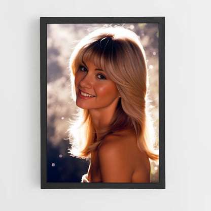 ap-olivia newton-john-4 cadre Noir