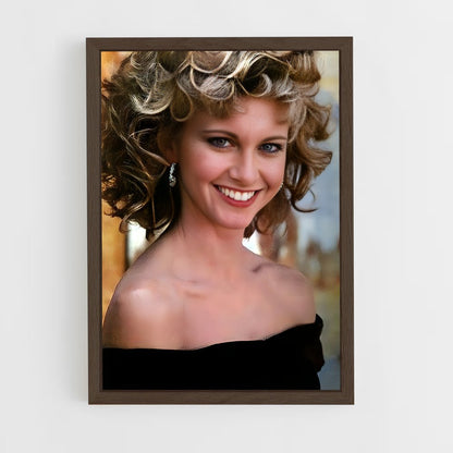 ap-olivia newton-john-7 cadre Bois foncé