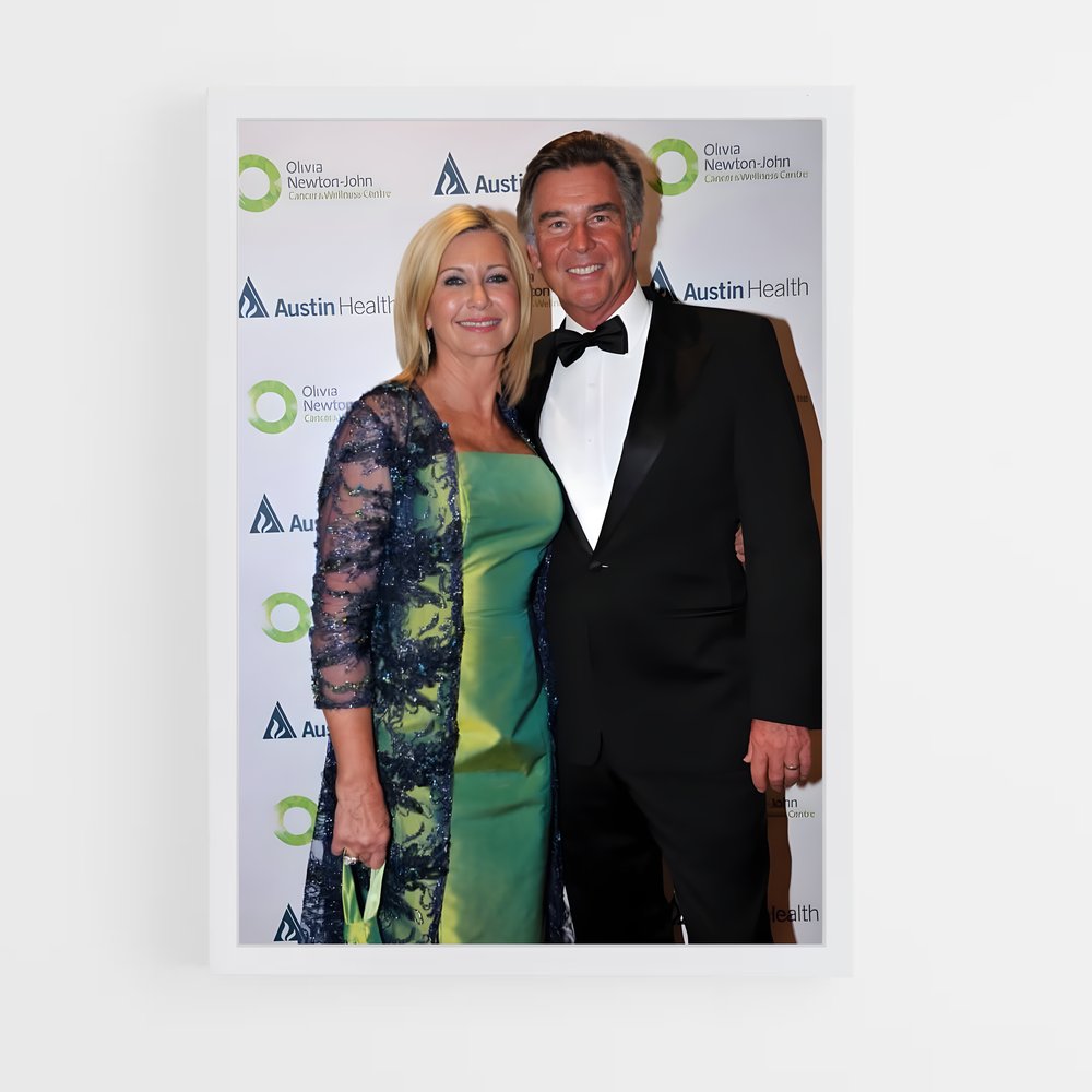 ap-olivia newton-john-8 cadre Blanc