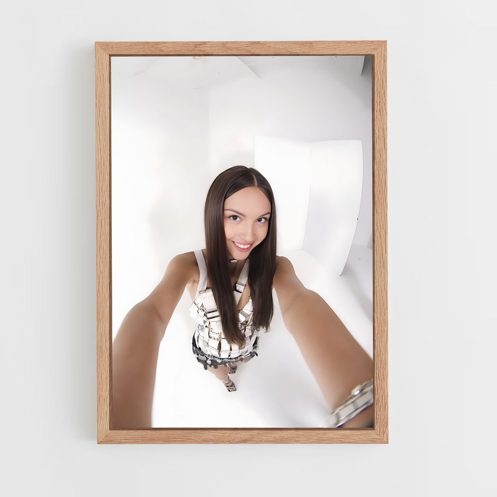 ap-olivia rodrigo-1 cadre Bois clair