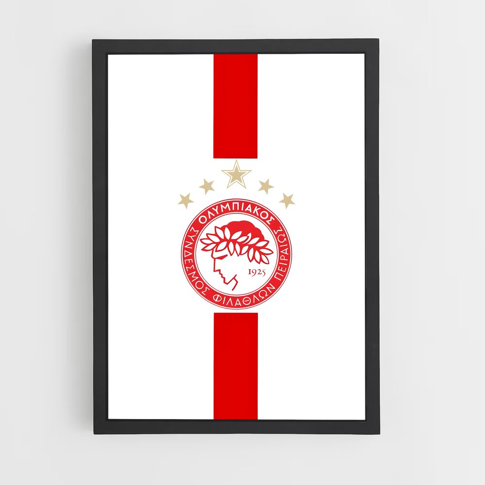 ap-olympiacos fc-6 cadre Noir