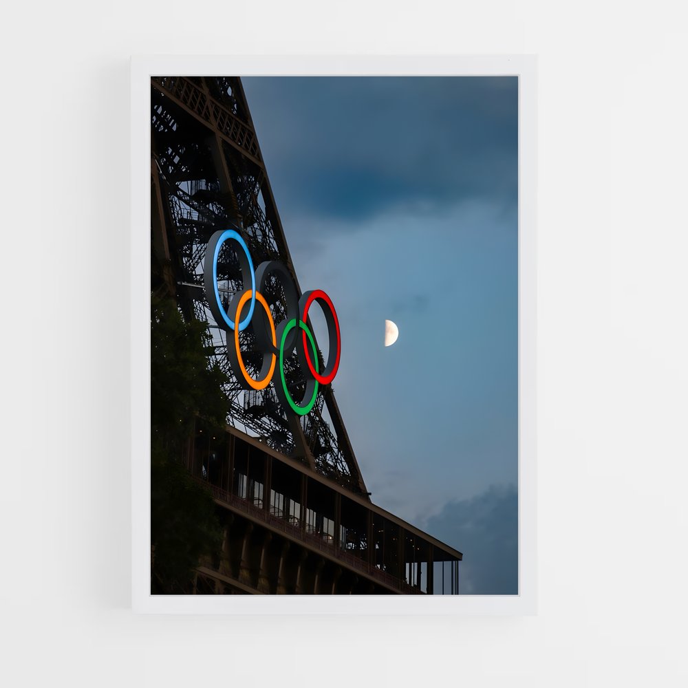 ap-olympic games-1 cadre Blanc