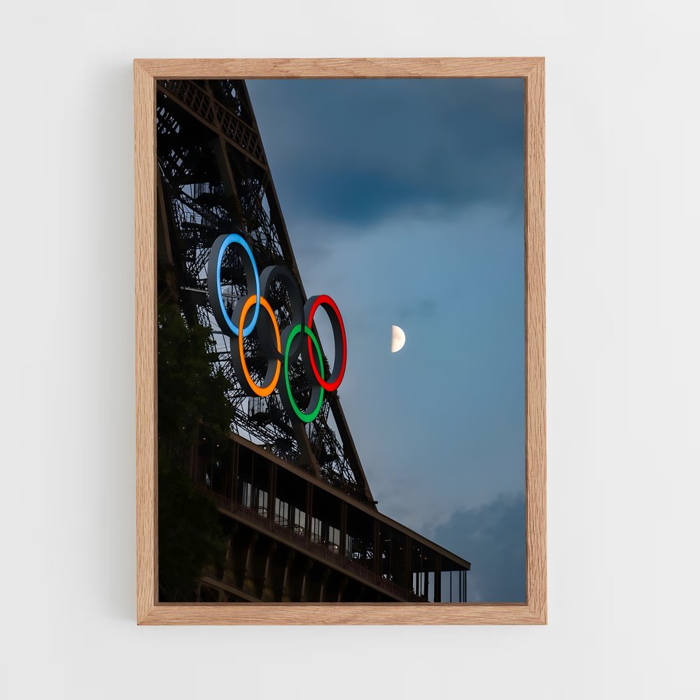 ap-olympic games-1 cadre Bois clair