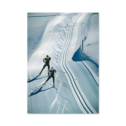 Poster Olympics cross country skiing 75717