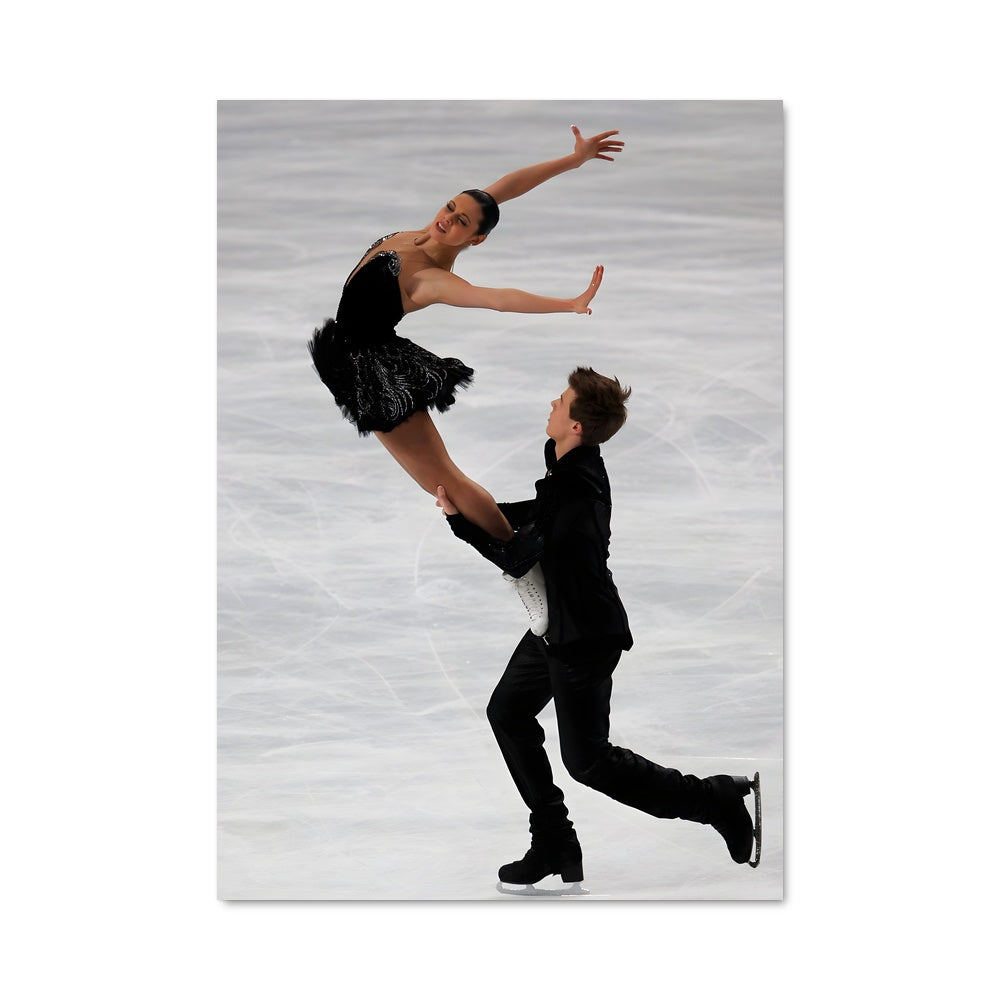 Poster Olympics figure skating 75578