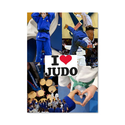 Poster Olympics judo 61772