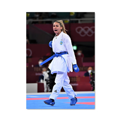 Poster Olympics karate 61817