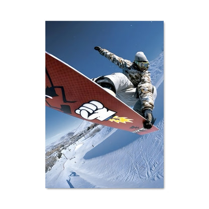 Poster Olympics snowboarding 75816