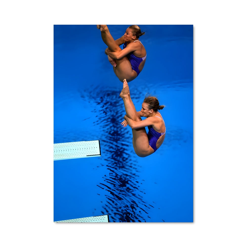 Poster Olympics springboard 68202