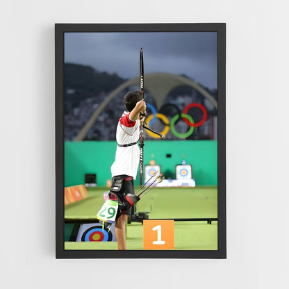ap-olympics archery-4 cadre Noir