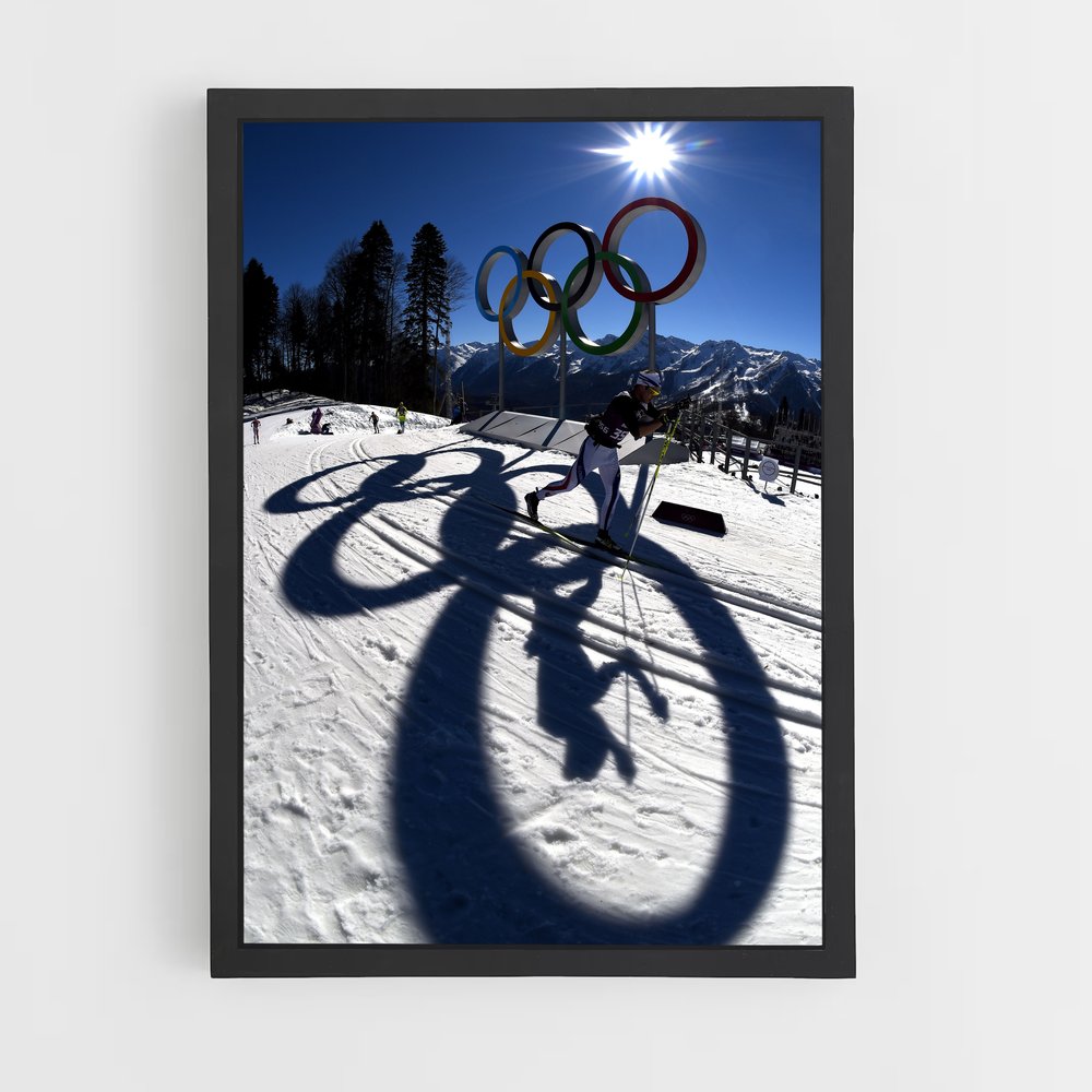 ap-olympics cross country skiing-1 cadre Noir
