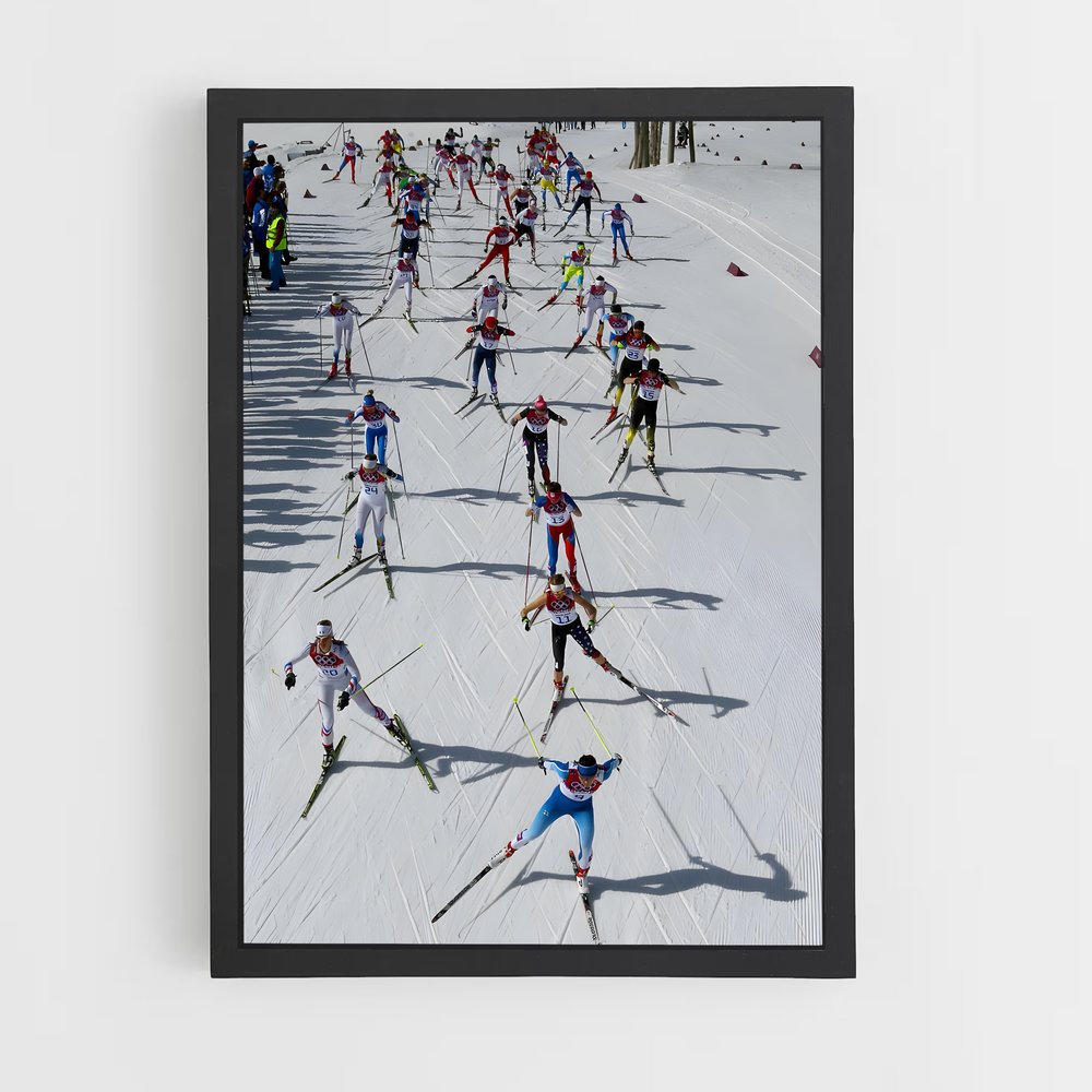 ap-olympics cross country skiing-3 cadre Noir