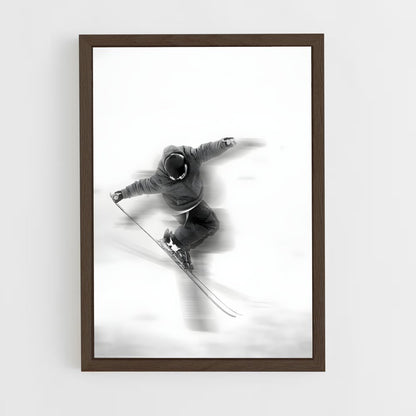 ap-olympics freestyle skiing-4 cadre Bois foncé