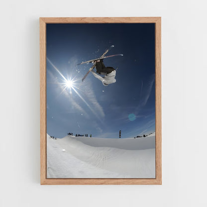 ap-olympics freestyle skiing-6 cadre Bois clair
