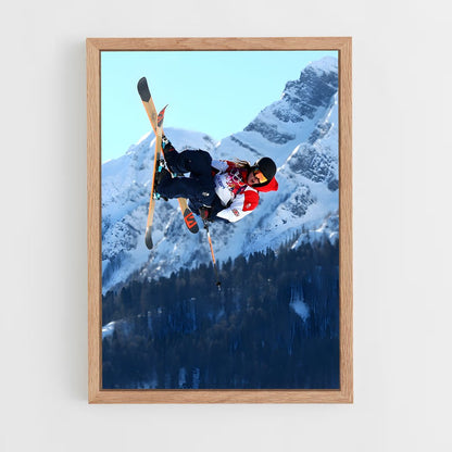 ap-olympics freestyle skiing-7 cadre Bois clair