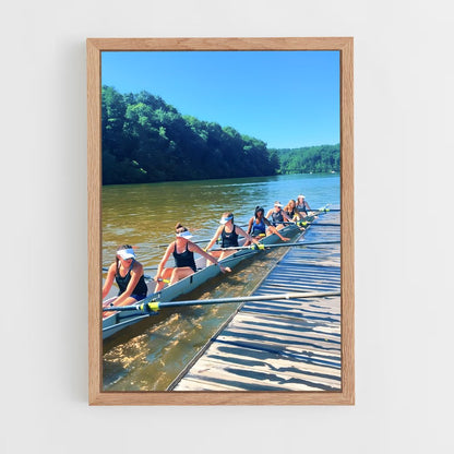 ap-olympics rowing-2 cadre Bois clair