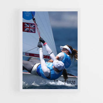 ap-olympics sailing-3 cadre Blanc