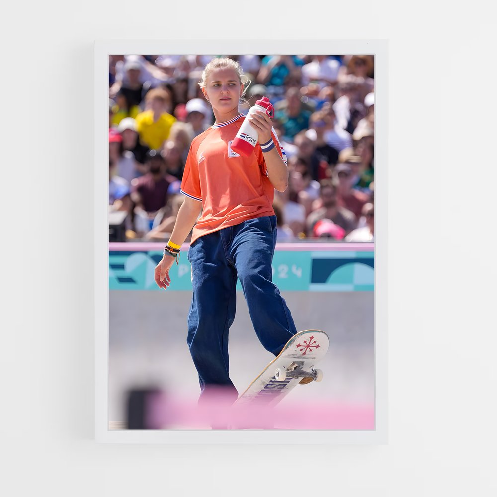 ap-olympics skateboarding-2 cadre Blanc