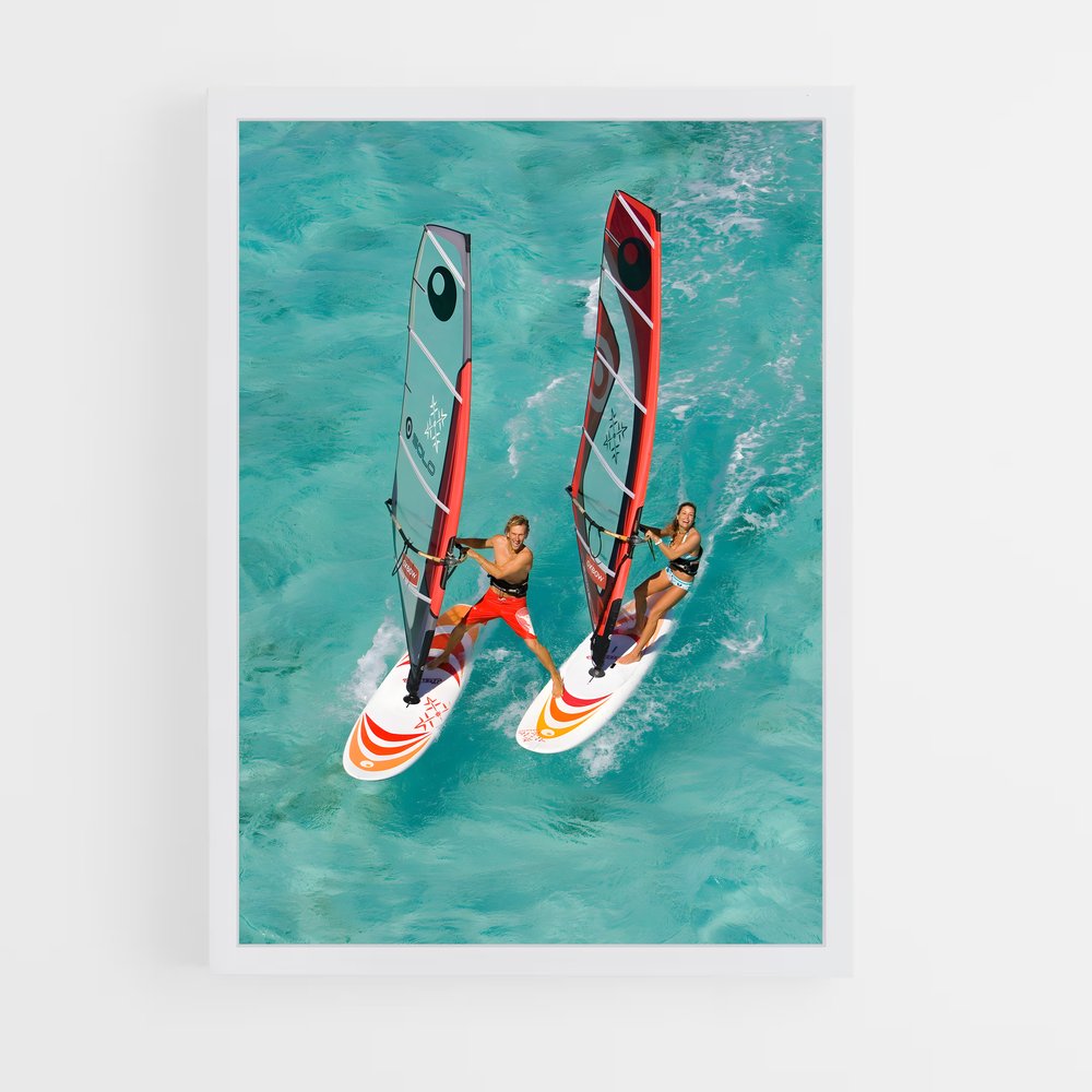ap-olympics windsurfing-3 cadre Blanc