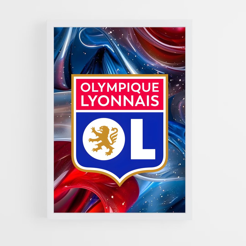 ap-olympique lyonnais-1 cadre Blanc