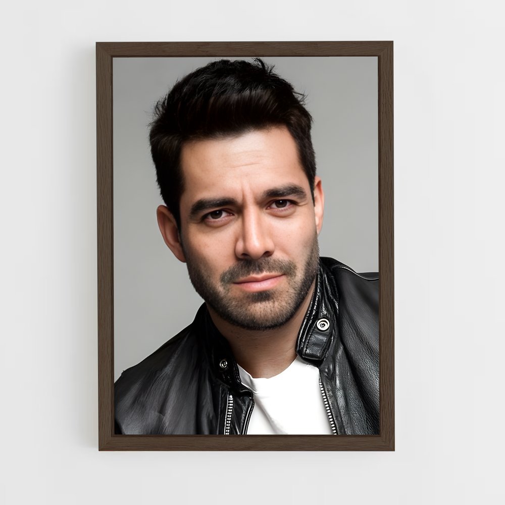 ap-omar chaparro-1 cadre Bois foncé
