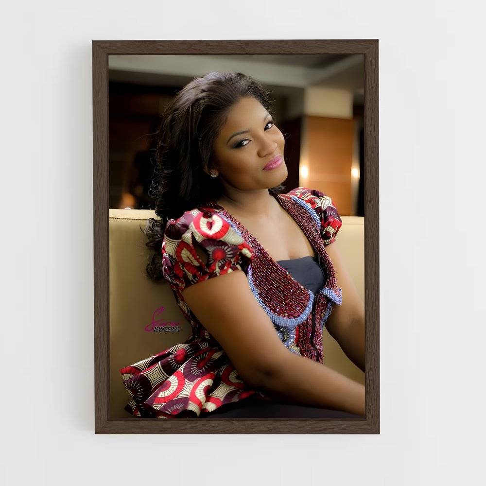ap-omotola jalade ekeinde-1 cadre Bois foncé