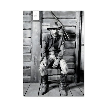 Poster Le Cowboy Solitaire