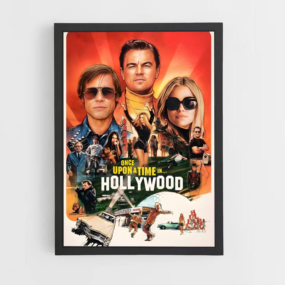 ap-once upon a time in hollywood-1 cadre Noir