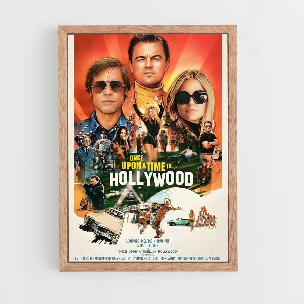 ap-once upon a time in hollywood-5 cadre Bois clair
