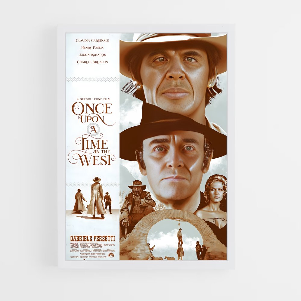 ap-once upon a time in the west-5 cadre Blanc