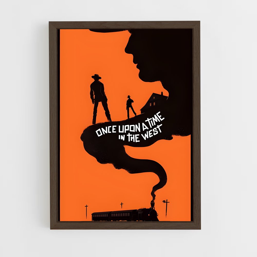 ap-once upon a time in the west-7 cadre Bois foncé