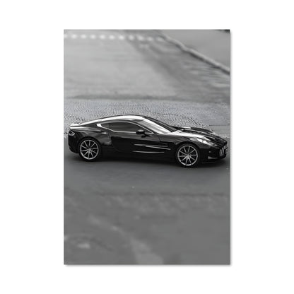 Poster Petite Voiture Urbaine