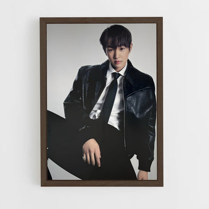 ap-onew-3 cadre Bois foncé