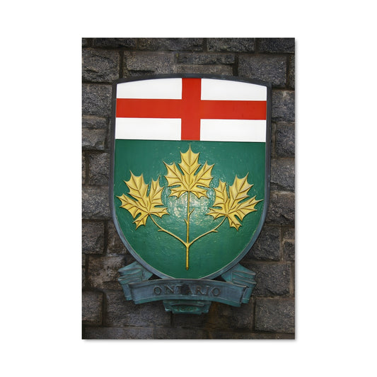 Poster Croix d'Ontario