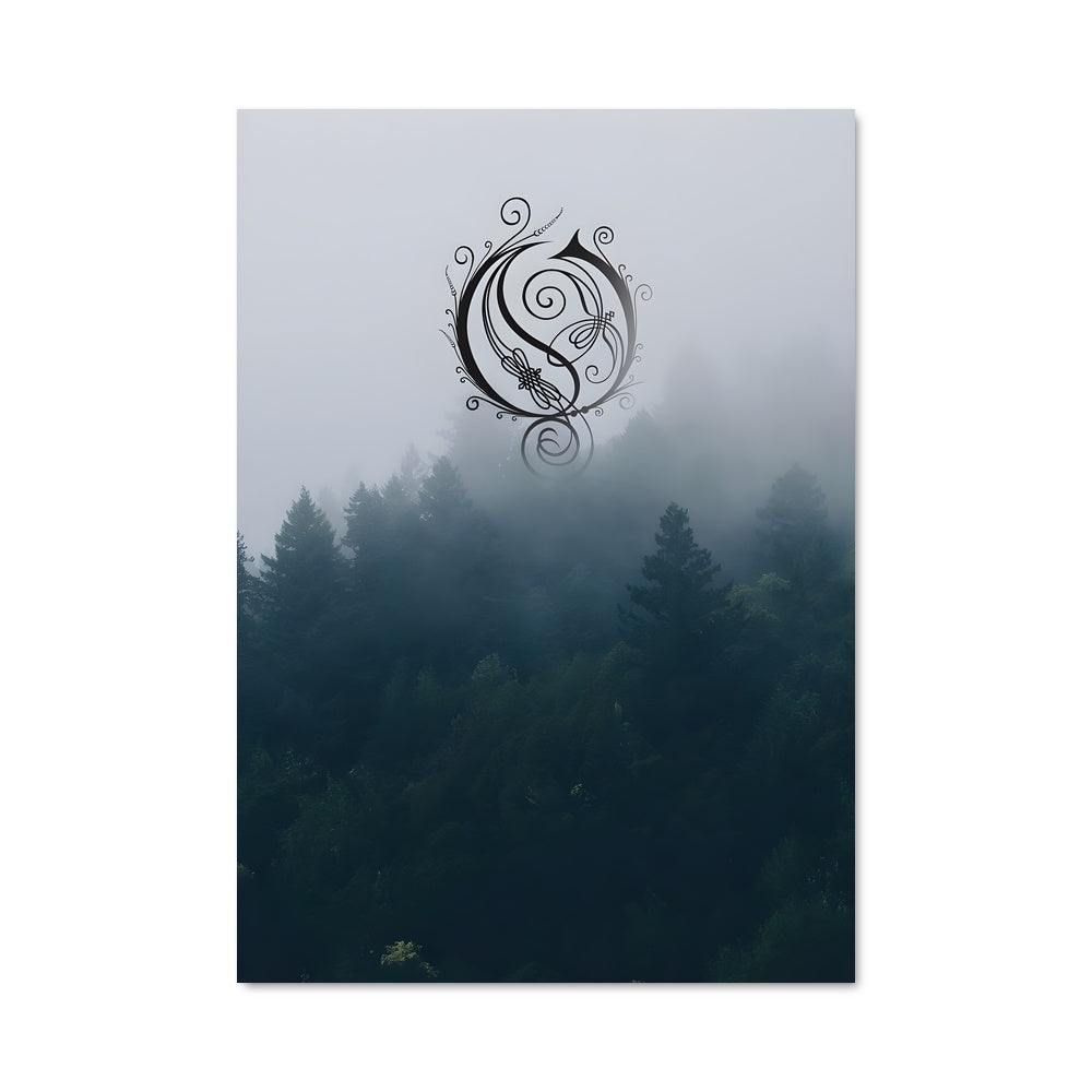 Poster Spirale Noire