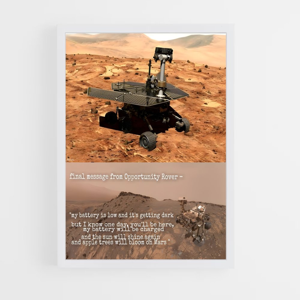 ap-opportunity rover-2 cadre Blanc