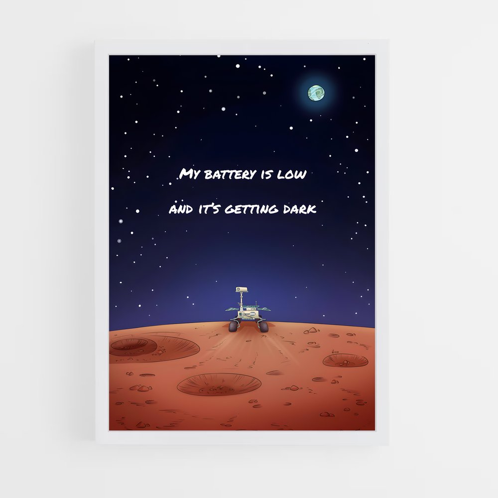 ap-opportunity rover-3 cadre Blanc