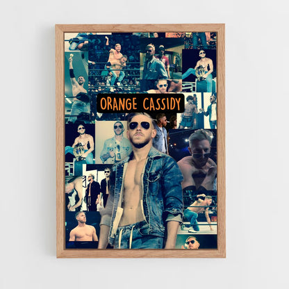 ap-orange cassidy-2 cadre Bois clair