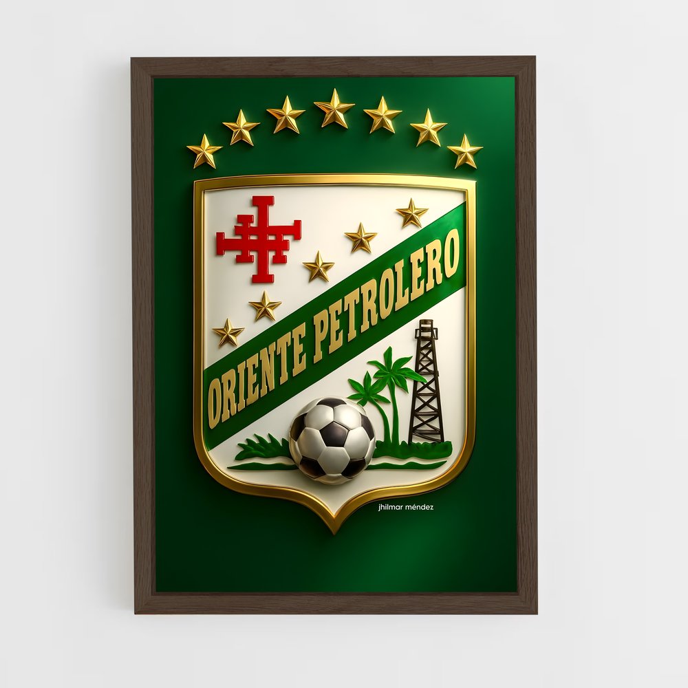 ap-oriente petrolero-5 cadre Bois foncé