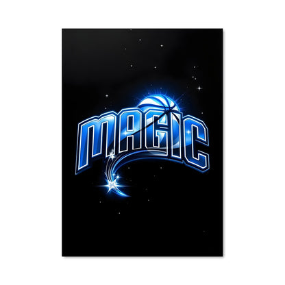 Poster Magic in Blue