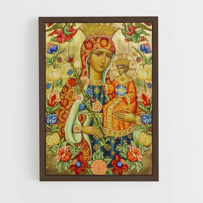 ap-orthodox icons-6 cadre Bois foncé