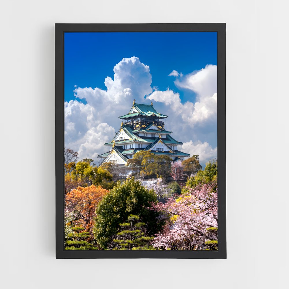 ap-osaka castle-3 cadre Noir
