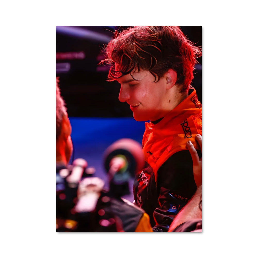 Poster L'Homme au Foulard Rouge