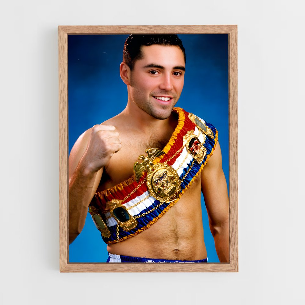 ap-oscar de la hoya-2 cadre Bois clair