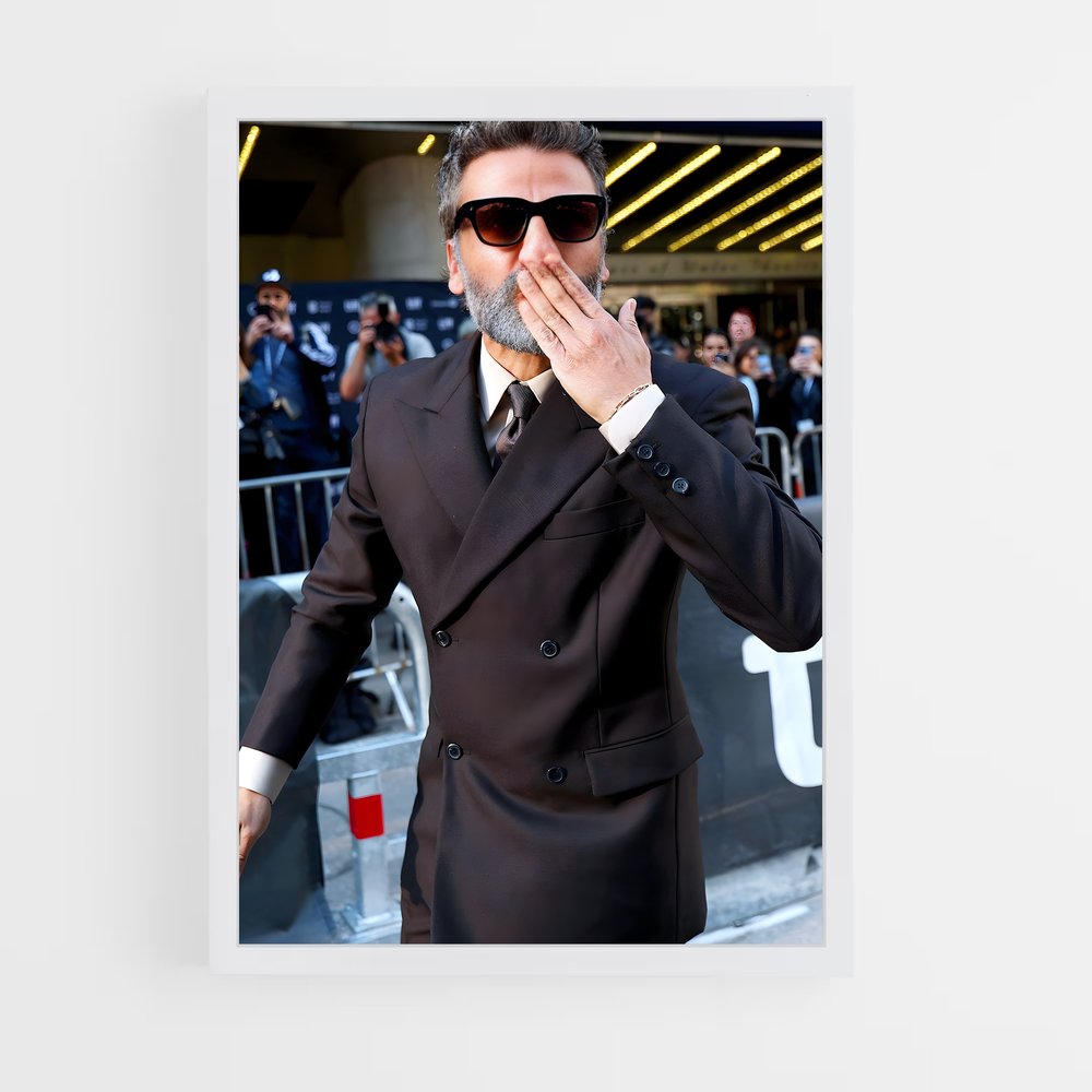 ap-oscar isaac-13 cadre Blanc