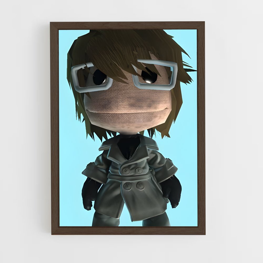 ap-otacon-3 cadre Bois foncé