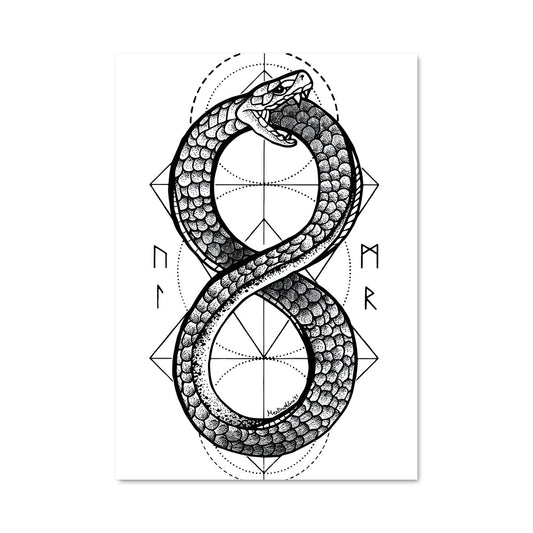 Poster Serpent Infini
