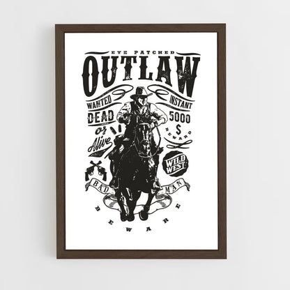 ap-outlaw-5 cadre Bois foncé