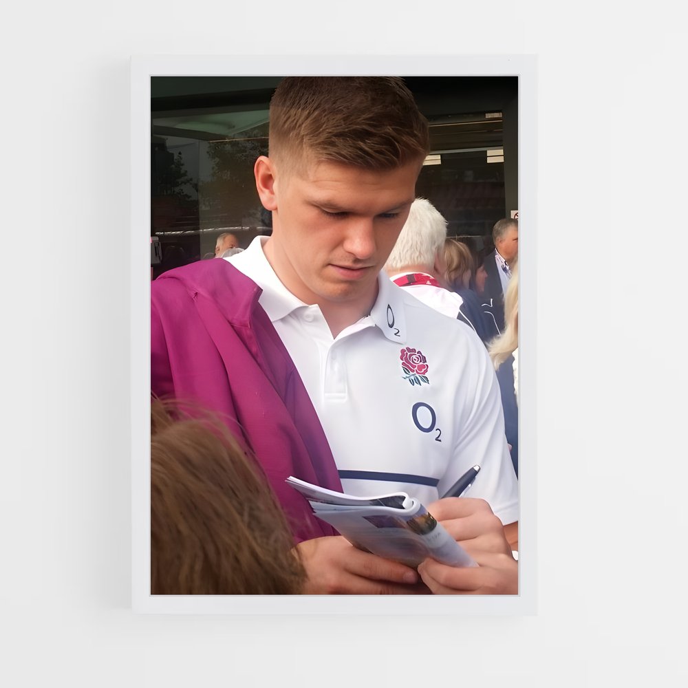 ap-owen farrell-5 cadre Blanc